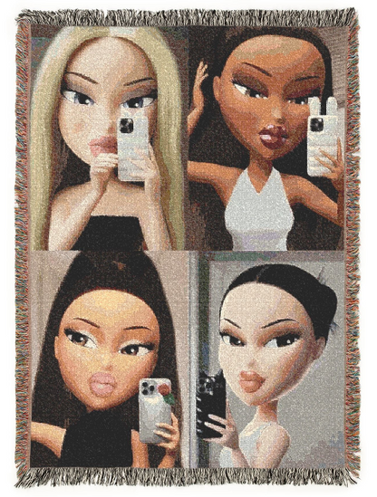 Mirror Selfie Bratz Blanket