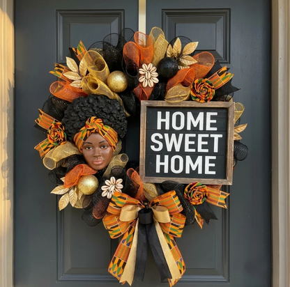 Black Culture Wreaths